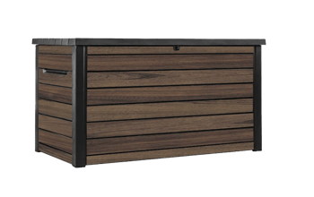 Ontario 870L Storage Box with Divider - Rosewood