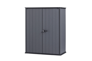 Cortina Alto 1400L Storage Cabinet - Grey