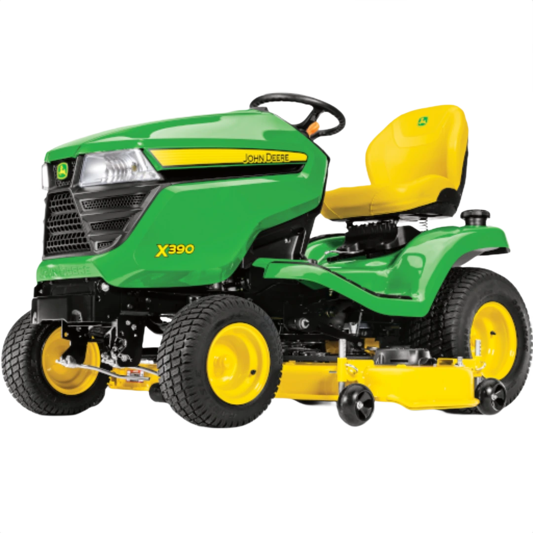 John Deere X390 Lawn Tractor with 54-In. Accel Deep Deck